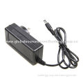 12V 2.4A AC Wall Charger with Overload Protection, 100-240V AC Input Range